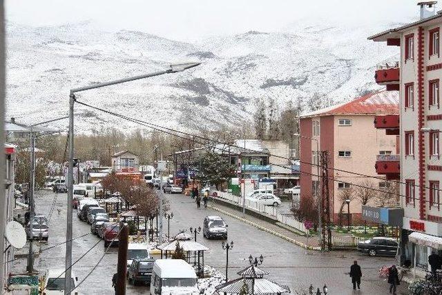 Muradiye&rsquo;de Kar Yağışı 2