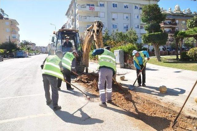 Elektrik Hattı Çalışmasında Tahrip Olan Caddelerde Çalışma Başlatıldı