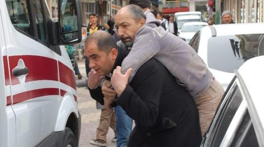 Adıyaman&rsquo;da Y&uuml;ksekten D&uuml;şen Kişi Yaralandı