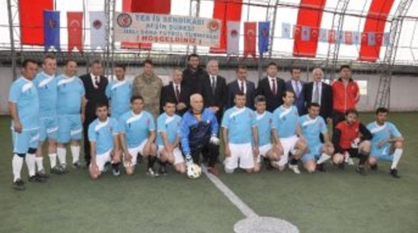 Tes-iş Sendikası Halı Saha Turnuvası Başladı