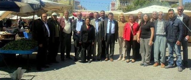 Chp Adayı Çalıkuşu, Gazipaşa Çiftçisinin Sofrasına Konuk Oldu