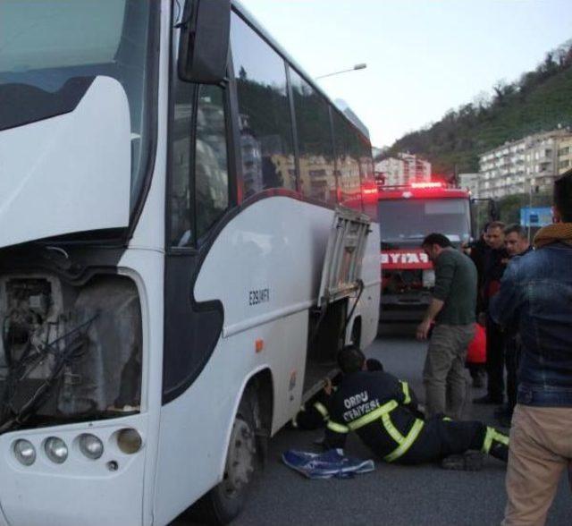 Midibüste Yangın Korkuttu