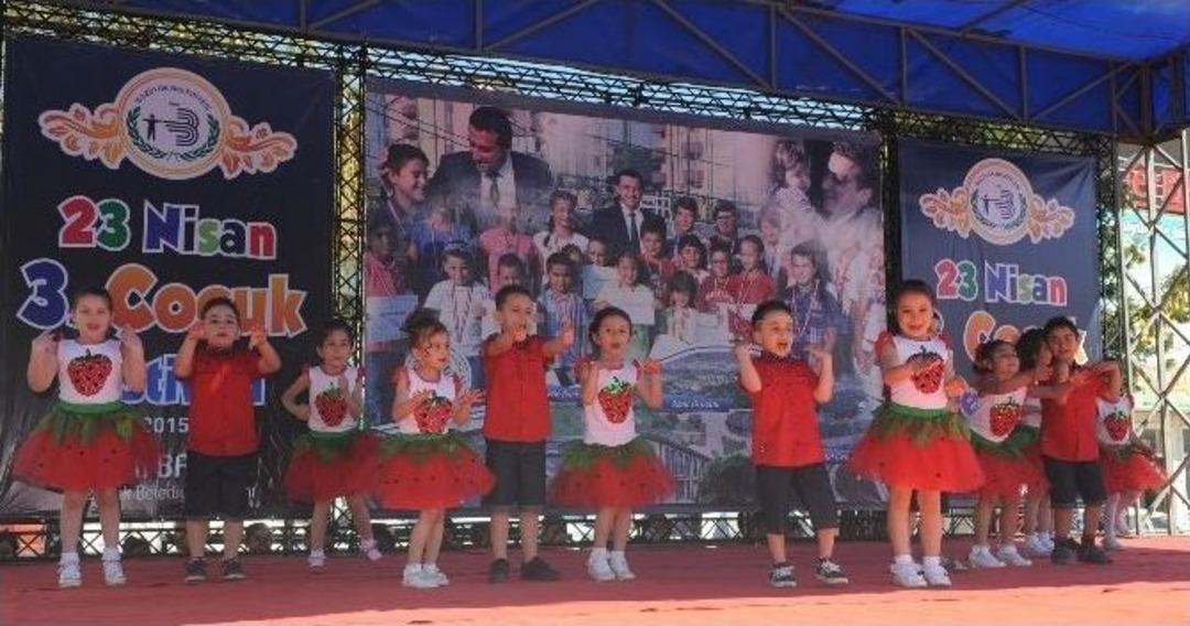 &Ccedil;ocuk Festivali&rsquo;nde Eğlence Tam Gaz