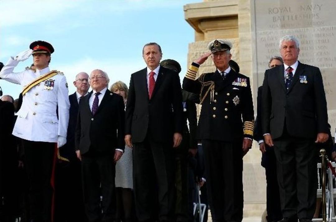 İngiliz Anıtı&rsquo;nda 100. Yıl T&ouml;reni