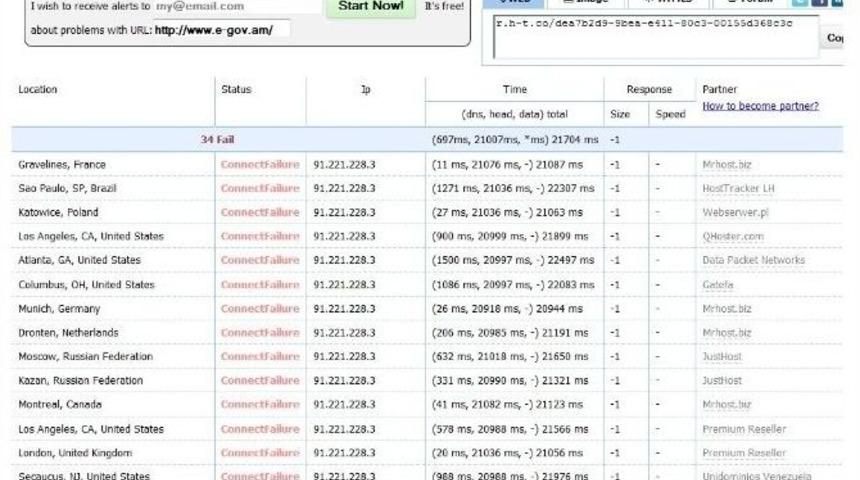 T&uuml;rk Hackerlar Ermenistan Devletine Ait Web Siteleri Hackledi