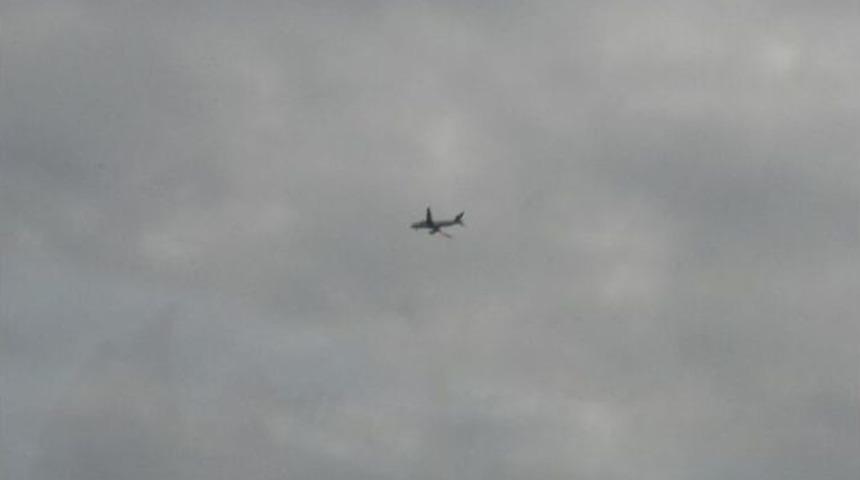 Thy U&ccedil;ağında Havada Yangın &Ccedil;ıktı