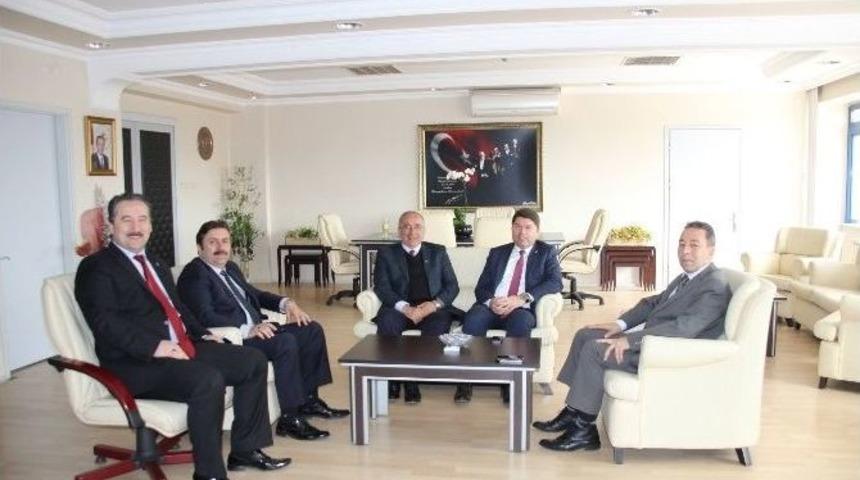 Ak Parti Milletvekili Adaylarından Emniyet M&uuml;d&uuml;rl&uuml;ğ&uuml;&rsquo;ne Ziyaret