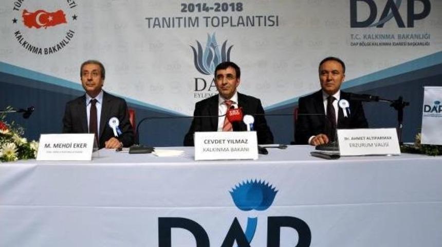 Kalkınma Bakanı Cevdet Yılmaz Dap Eylem Planını A&ccedil;ıkladı