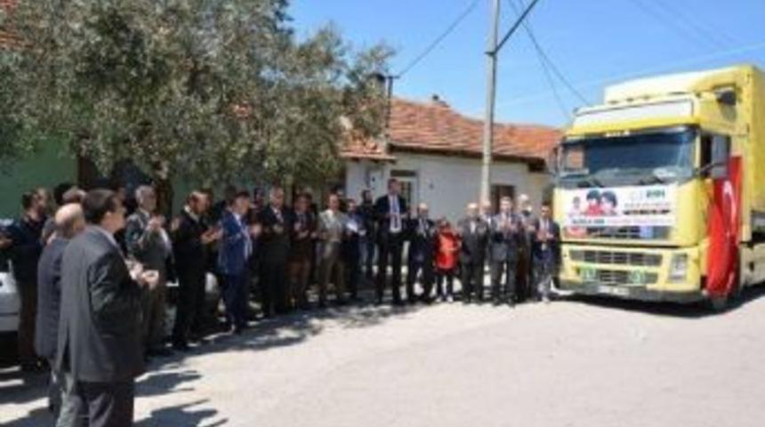 Karacabey İhh&rsquo;dan Suriye&rsquo;ye 8. Tır