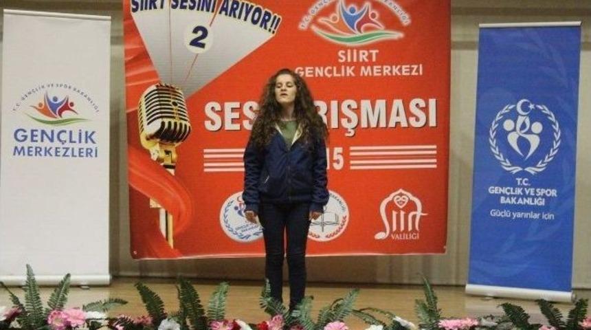 Siirt Sesini Arıyor Yarışması Düzenlendi