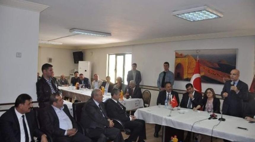 Maliye Bakanı Şimşek Marev’i Ziyaret Etti