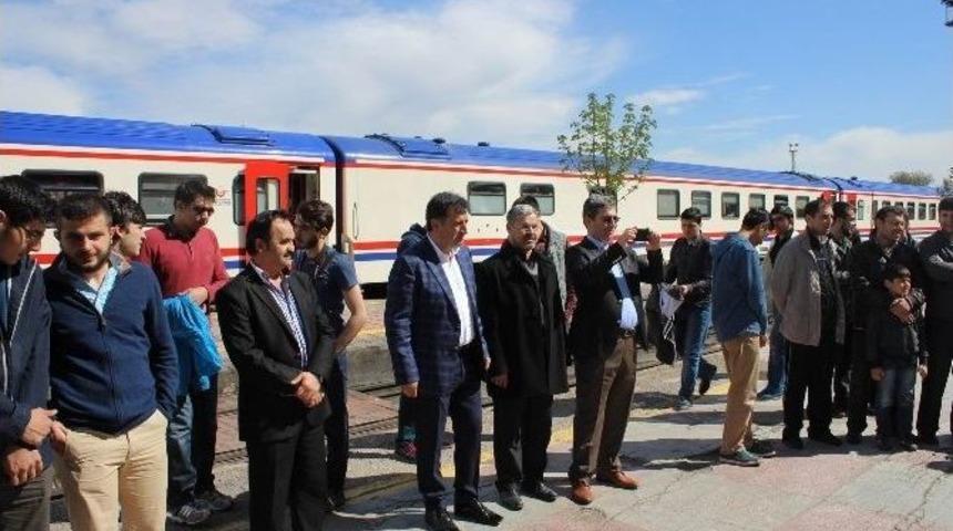 &lsquo;kardeşlik K&ouml;pr&uuml;s&uuml; Treni&rsquo; Kayseri&rsquo;de