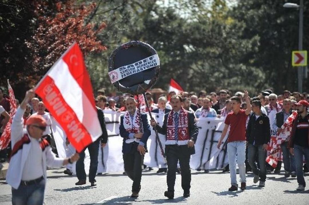 Samsunspor&rsquo;dan Tff&rsquo;ye İstifa &Ccedil;ağrısı