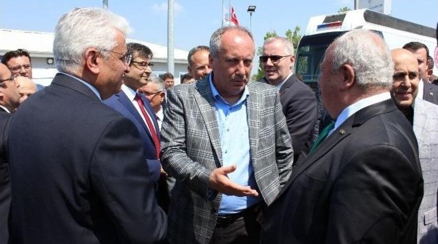 Cumhuriyet Halk Partisi (chp) Yalova Milletvekili Muharrem İnce: