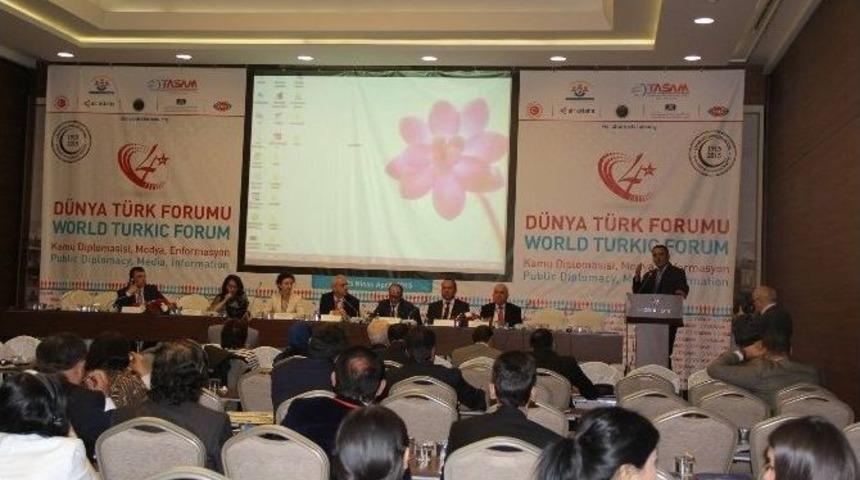 Yavuzaslan 4. D&uuml;nya T&uuml;rk Forumunu Değerlendirdi