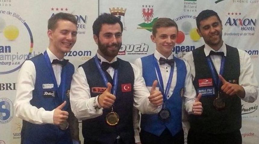 Avrupa Bilardo Şampiyonası&rsquo;nda B&uuml;y&uuml;k Başarı