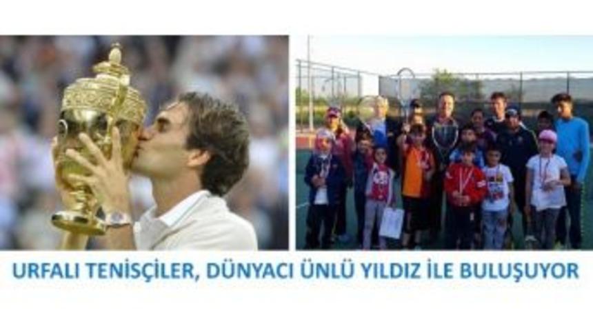Urfalı Tenisçiler, Dünyaca Ünlü Yıldız İle Buluşuyor
