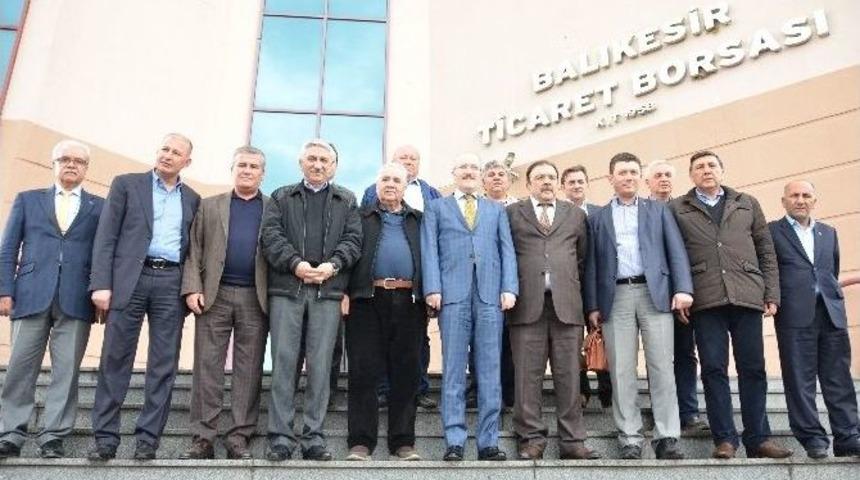 Kafaoğlu&rsquo;ndan Ticaret Borsası&rsquo;na Ziyaret