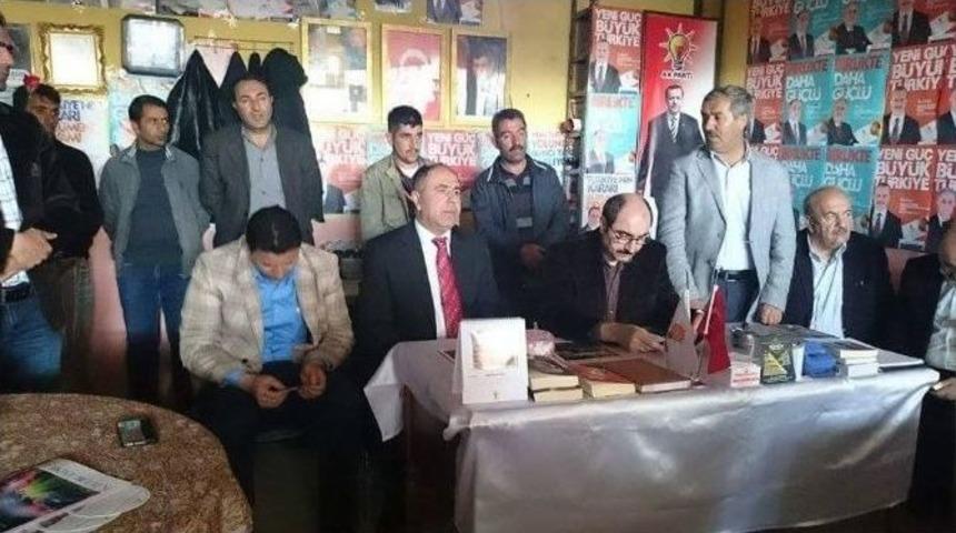 Başkan Soğanda&rsquo;dan &Ouml;zalp Ve Saray&rsquo;a Ziyaret