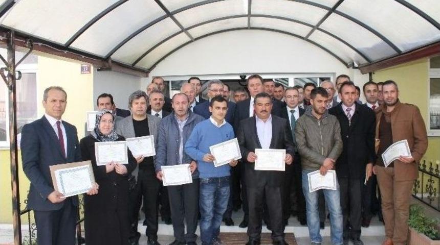 A&ccedil;ık&ouml;ğretim Lisesi Mezunları Diploma Aldı