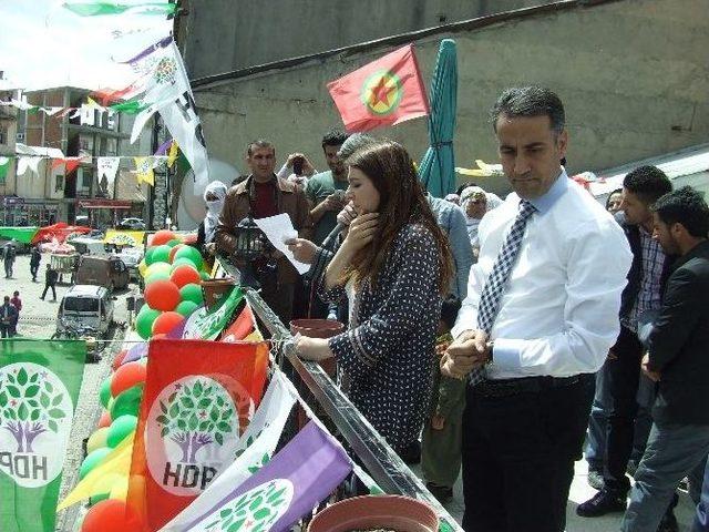 Hdp Malazgirt’te Seçim Bürosu Açtı