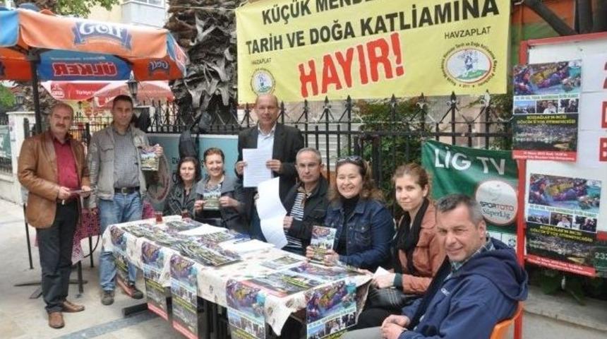 Havza Plat Çed Toplantısı Öncesi Stant Açtı