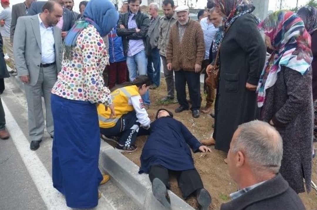 Bafra&rsquo;da Kaza: 4 Yaralı