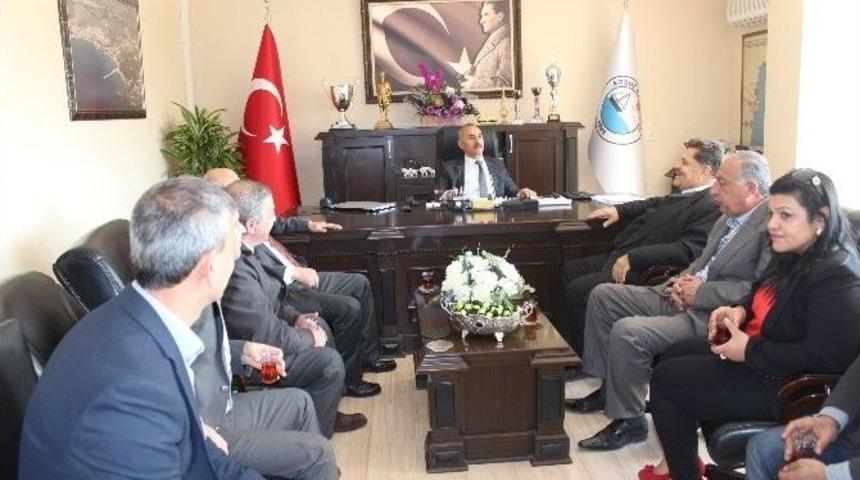 Arsuz Belediye Başkanı Nazım Culha&rsquo;ya Ziyaret