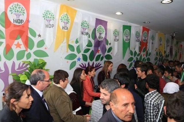 Hdp’den Seçim Bürosu Açılışı