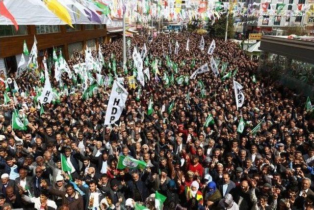 Hdp’den Seçim Bürosu Açılışı