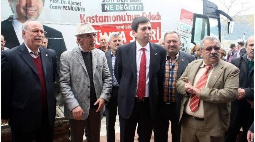 Yenid&uuml;nya, Cide İl&ccedil;esini Ziyaret Etti