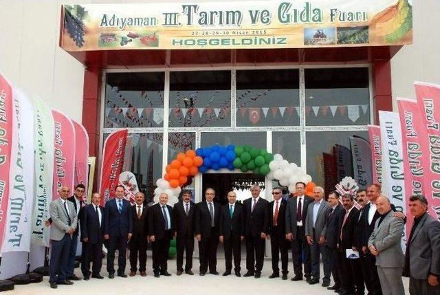 Adıyaman’da 3. Tarım Ve Gıda Fuarı Açıldı