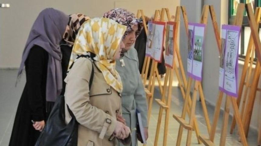 Omü İlahiyat Fakültesi’nden Resim Sergisi