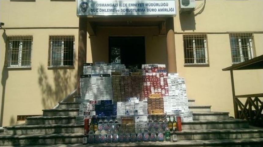 Ka&ccedil;ak Sigara Ve İ&ccedil;ki Baskını