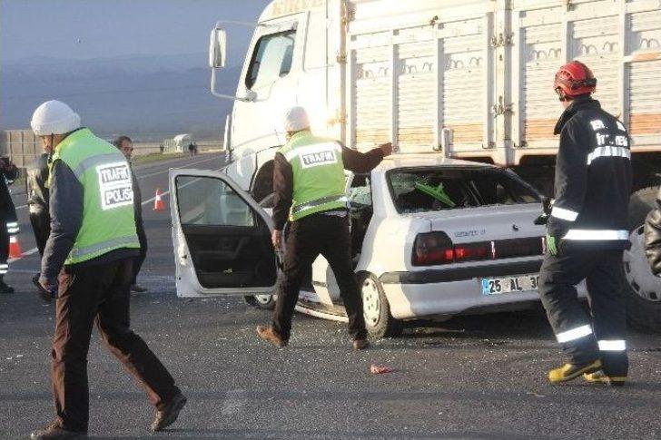Erzurum’da Trafik Kazası: 5 Askeri Personel Yaralı G4