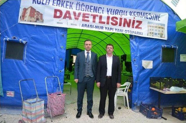 Ak Partili Adaydan Öğrencilere Destek