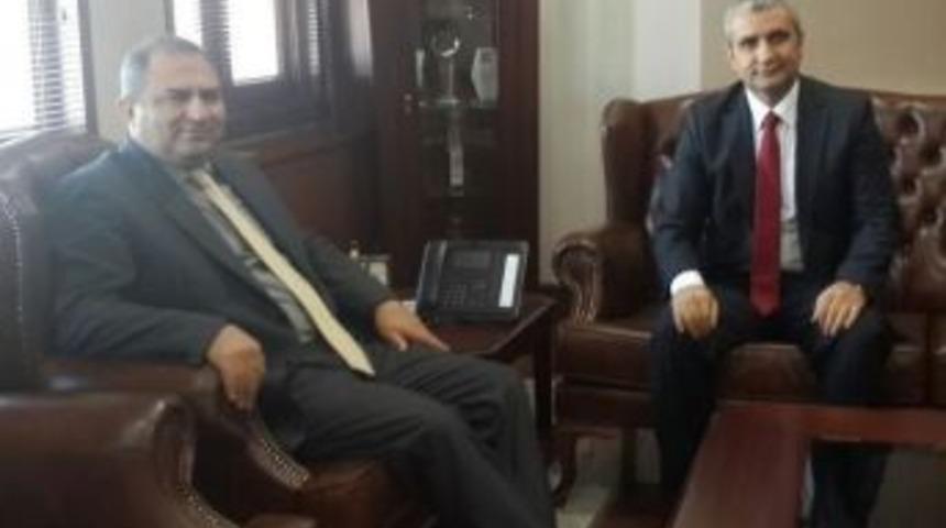 Bik M&uuml;d&uuml;r&uuml; Akoğlu, Vali Kaban&rsquo;ı Ziyaret Etti