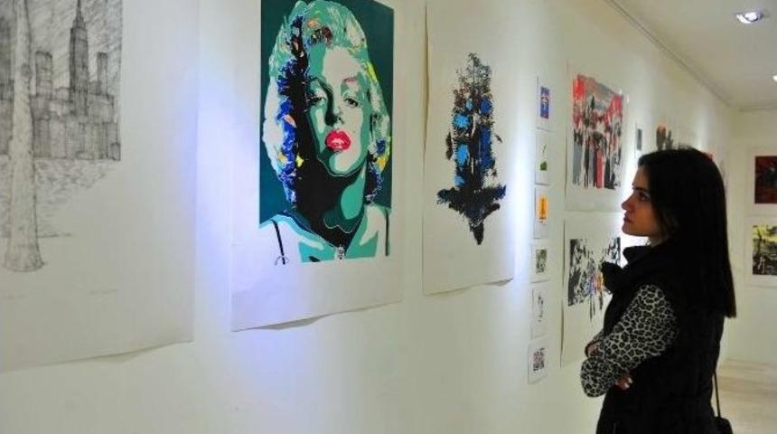 Baskı Resim Sergisi A&ccedil;ıldı