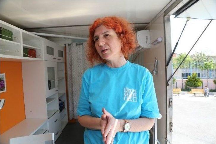 Deprem Tır’ı Sultanbeyli’de G5