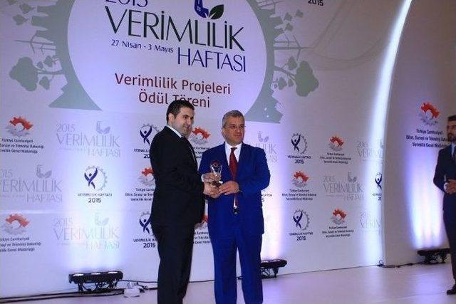 İnvest İn Tr82 Projesine Verimlilik Ödülü Verildi