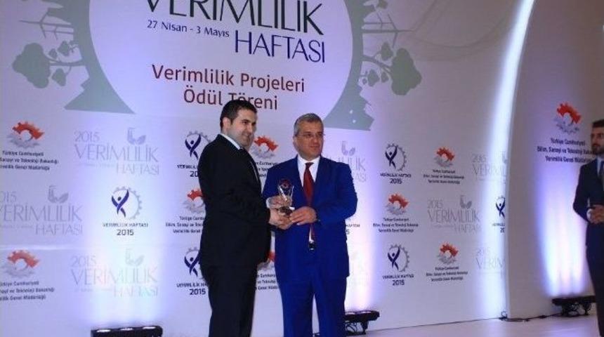 İnvest İn Tr82 Projesine Verimlilik &Ouml;d&uuml;l&uuml; Verildi