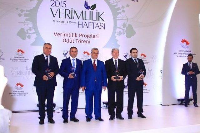 İnvest İn Tr82 Projesine Verimlilik Ödülü Verildi