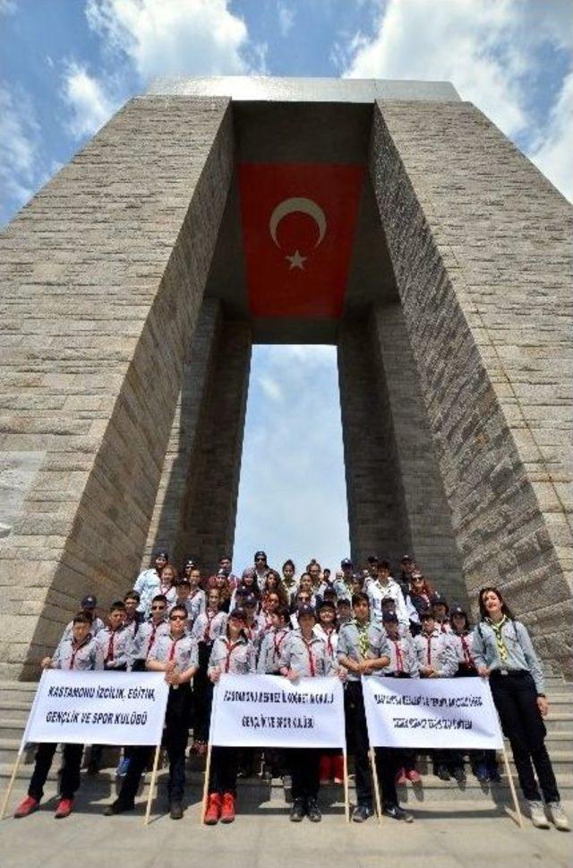 Kastamonulu İzciler, Çanakkale’den Döndü