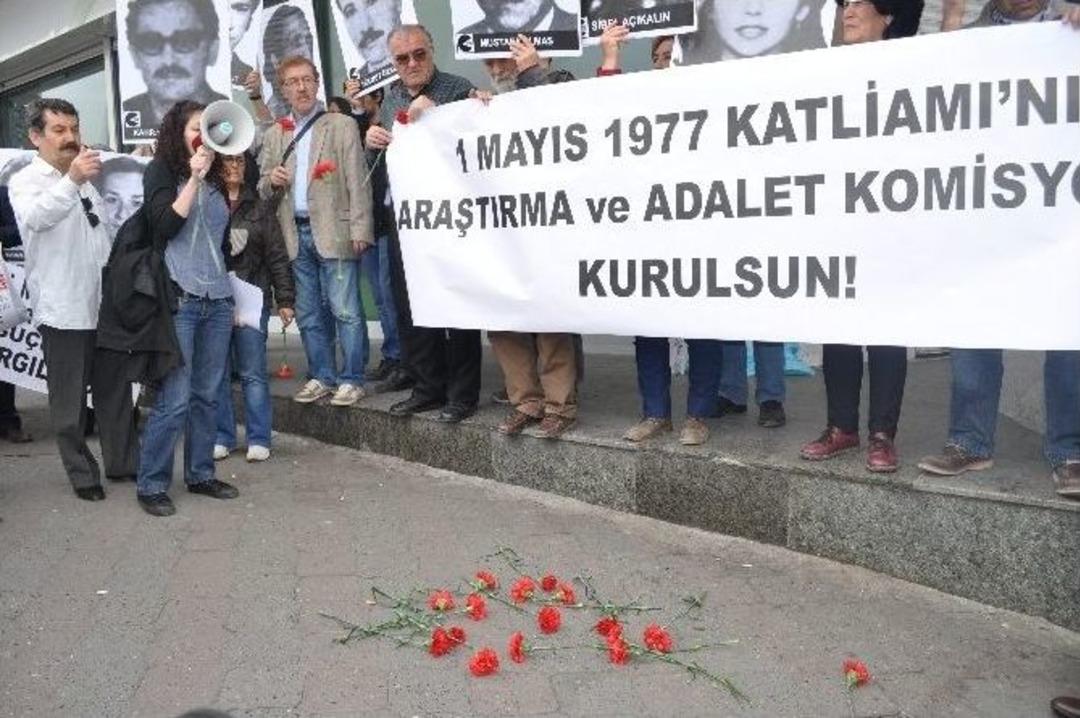 1 Mayıs 1977&rsquo;de Hayatını Kaybedenler Anıldı