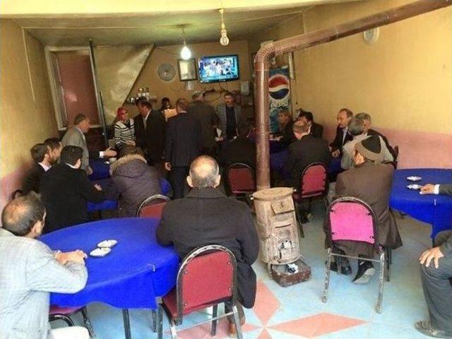 Ak Parti Milletvekili Adayı Taşesenlioğlu, Karaçoban’daydı…