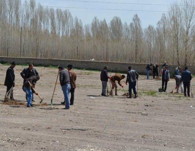 Adilcevaz'da 270 Meyve Fidanı Toprakla Buluşturuldu