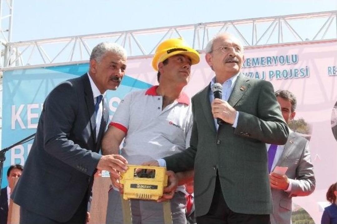 Kılı&ccedil;daroğlu Temel Atma T&ouml;renine Katıldı
