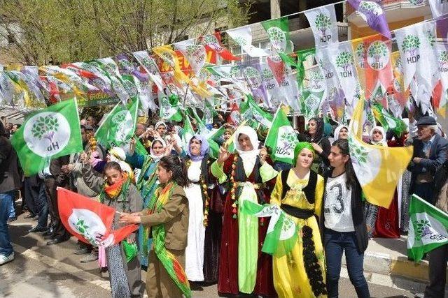 Hdp Çatak’ta Seçim Bürosu Açtı