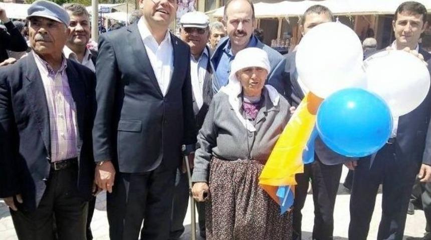 Ak Parti Milletvekili Adayları Kozaklı Halk Pazarında Vatandaşlarla Buluştu