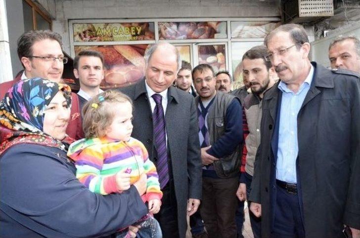 Bakan Ala, Palandöken İlçesi’nde Esnafı Gezdi Destek İstedi G2